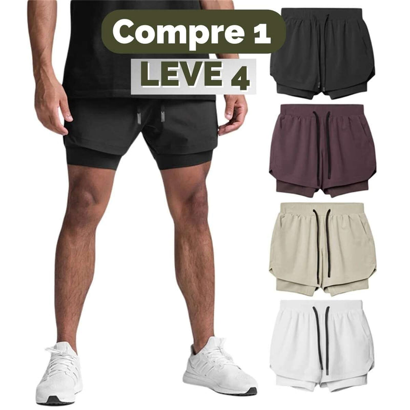 Shorts DryFit de Compressão IMPULSE Premium - COMPRE 1 LEVE 4